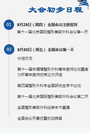 欢迎参加2019年中华医学会整形外科学分会北京年会